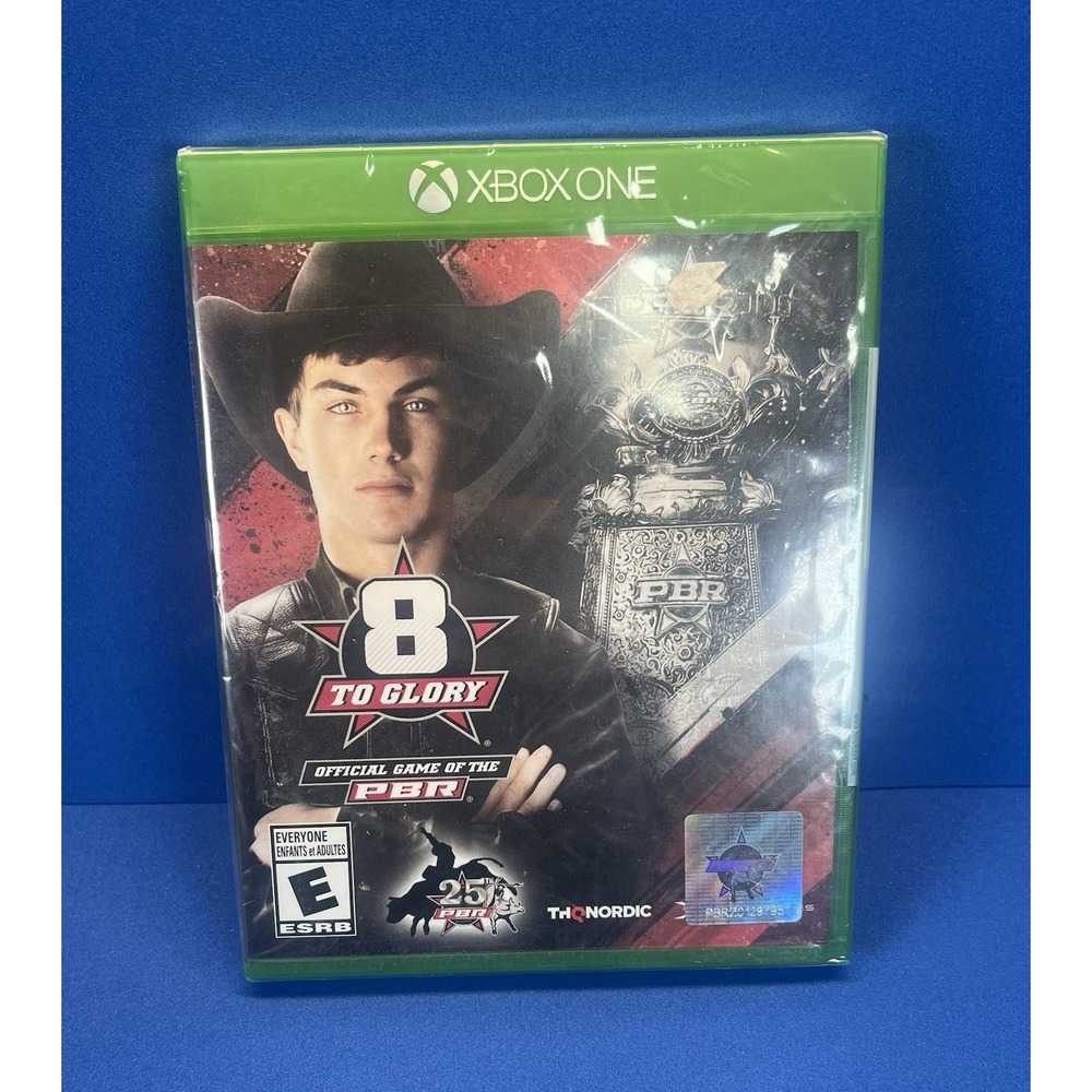 8 TO GLORY New OFFICIAL GAME OF THE PBR‎ NEW SEALED Xbox One GAME~GAME RATED E